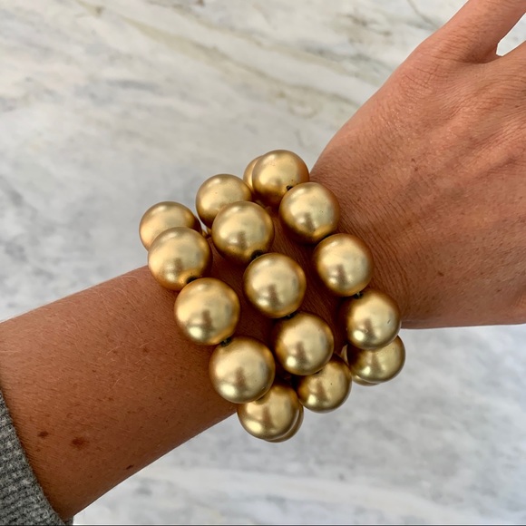 💍SOLD💍Vintage Debra Yohai Triple Strand Bracelet - Picture 2 of 8